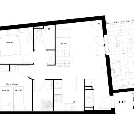 T3 Cardelinette Apartment Calvi (Corsica)